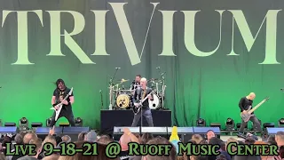 TRIVIUM Live @ Ruoff Music Center FULL CONCERT 9-18-21 Metal Tour Of The Year Noblesville IN 60fps