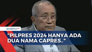 Jusuf Wanandi Sebut Pilpres 2024 Akan Diikuti oleh Dua Nama Capres, Ini Alasannya