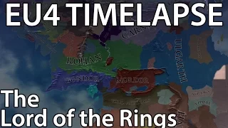 Lord of the Rings AI (Lord of Universalis mod) - EU4 TIMELAPSE