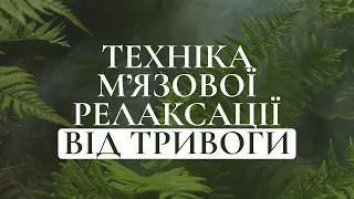 М'язова релаксація від тривоги, панічних атак, затисків в тілі