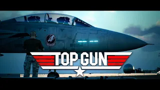 Top Gun Opening Scene | Danger Zone | Ace Combat 7