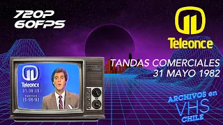 Tandas Comerciales Teleonce - 31 Mayo 1982