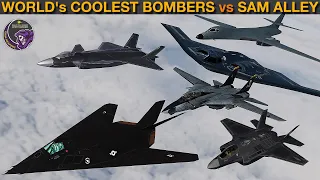 Could B-2, F-117, B-1B, SR-71, J-20 Or F-14 Penetrate SAM Alley, Hanoi? (WarGames 19) | DCS