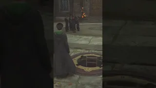 Student falls into the MANHOLE in Hogwarts