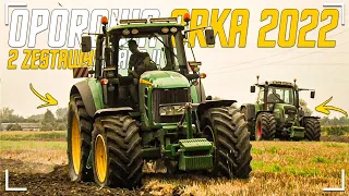 ☆2 Zestawy W Akcji !?☆Oporowa Orka Pod Rzepak 2022☆John Deere 7430 Premium & Fendt 818 Vario☆