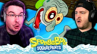 SPONGEBOB SQUAREPANTS Season 2 Episode 2 REACTION! | Your Shoe's Untied/Squid's Day Off