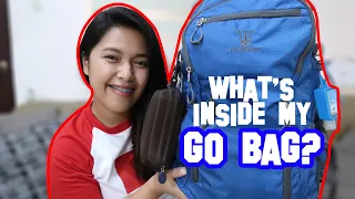 What's Inside My Go Bag? 72-hour Disaster Preparedness Bug-Out Bag | The Dutch Pinay Couple