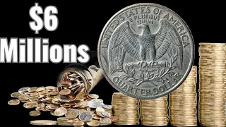 TOP 4 washington Quarter dollar Coins Worth A Lot Of Money! Quarter Worth Money