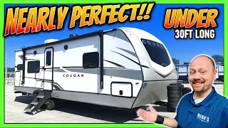 This New RV might be the PERFECT Couple's Camper!! 2024 Cougar 25MLE Travel Trailer by Keystone RV