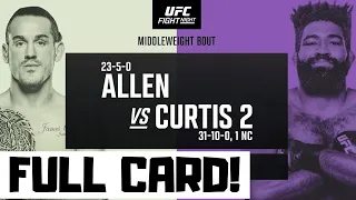 UFC Fight Night Allen vs Curtis 2 Predictions & Full Card Breakdown - UFC Vegas 90 Betting Tips