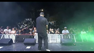 Xzibit Performing "X" at the Back To Basics Festival at the Garden Amp