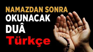 Namazdan sonra dua 🌹 Peygamberimiz bu duaları okurdu.