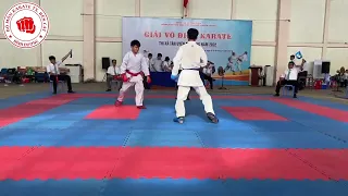 Highlight Kumite 60kg Nam | Giải Vô Địch Karate Tx.Tân Uyên Năm 2022