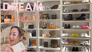 My NEW Luxury Closets Tour & Organization *Full Handbag Collection 2023 x NEW IDYL Jewelry|JustSissi