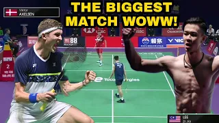 BIG MATCH | LEE Zii Jia vs Victor Axelsen WOW Oh My God😱 | Denmark vs Malaysia