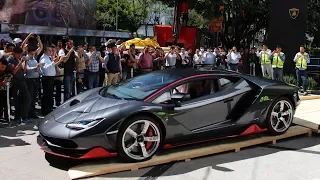 UNBOXING Lamborghini Centenario in Mexico