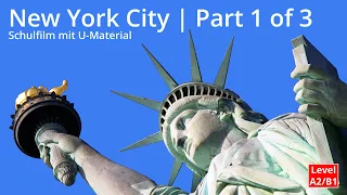 NEW YORK CITY - USA | Native-Speaker Schulfilm Part 1 of 3 + Unterrichtsmaterial (Level A2/B1)