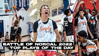 Battle of Norcal 2022 Top Plays of the Day Ft. Zion Sensley, Ben Roseborough, Jalen Glenn and More!