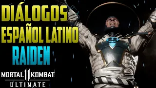 Mortal Kombat 11 Ultimate | Diálogos de Raiden en Español Latino |