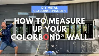 Part 1 How to Colorbond wall  cladding