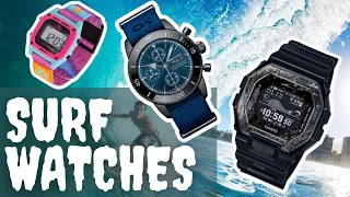 SURFING WATCHES: Analog and digital surf watches from Nixon, Freestyle Shark, G-shock G-LIDE + more