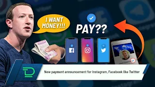 New payment announcement for Instagram, Facebook like Twitter.