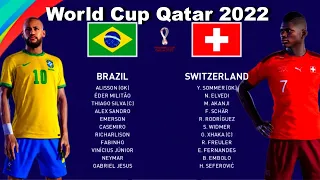 BRAZIL VS SWITZERLAND | FIFA World Cup Qatar 2022 | PC HD