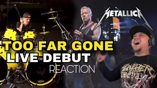 Metallica: Too Far Gone? live Debut REACTION (East Rutherford, NJ - August 6, 2023)