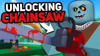I Unlocked the CHAINSAW in Combat Warriors (Roblox)