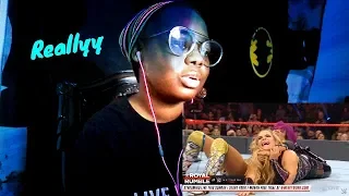 Ronda Rousey& Natalya vs Sasha Banks and Bayley: Raw Jan.21,| Reaction 2019