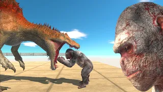 Baby Goro VS ALL Dinosaurs - Animal Revolt Battle Simulator