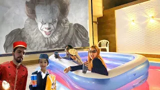 TRANSFORMAMOS A NOSSA PISCINA EM CINEMA