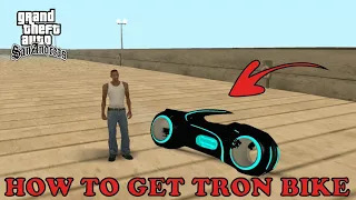 Secret Tron Bike Location in GTA San Andreas (Secret Bike)