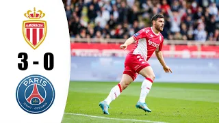 Monaco vs PSG 3-0 Résumé | Ligue 1 Uber East 2022