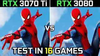 RTX 3070 Ti vs RTX 3080 | Test in 16 Games | 1440p - 2160p | Which One Is Better? | 2023