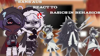 📚Sans Aus react to Basics in Behavior📚||no part 2|| Eng-Esp|| Special subscribers|| read description