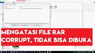 Mengatasi File RAR yang Corrupt - (Fix Corrupted Rar File)