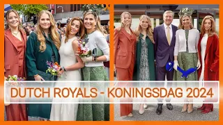 Dutch Royal Family Celebrated King's Day - KONINGSDAG 2024 in Emmen