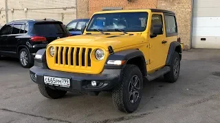 Jeep Wrangler JL на минималочках - игрушка мажора за 2.6 млн рублей.