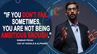 Sundar Pichai Inspirational Video | Motivational Speech | Google CEO| Startup Stories|Follow Passion