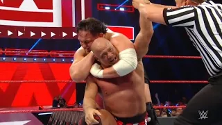 Kurt Angle vs. Samoa Joe [WWE RAW, March 25, 2019]