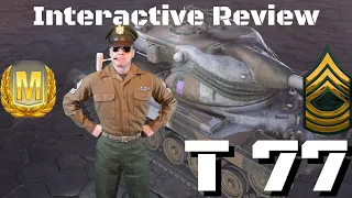 T 77 Interactive Tank Review, World of Tanks Console.