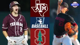 Texas A&M vs #8 Stanford | Regionals Winners Bracket | 2023 College Baseball Highlights