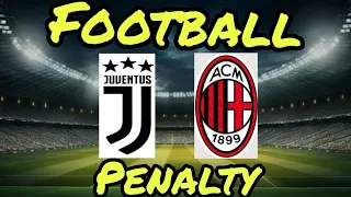 Serie A.Juventus -  AC Milan  2023/2024  Penalty
