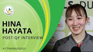 Hina Hayata Post-Quarterfinal Interview | #ITTFWorlds2023