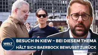 PUTINS KRIEG: Überraschungsbesuch! Annalena Baerbock besucht Ukraine – Appell für mehr Luftabwehr