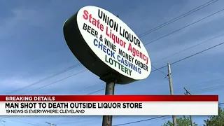 Man murdered outside Cleveland liquor store