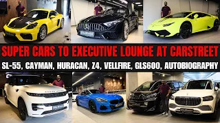 Super Cars to Executive Lounge | SL55, Huracan, Cayman, Z4, Continental GT, GLS600, Vellfire, SPORT