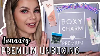 JANUARY 2022 BOXYCHARM PREMIUM UNBOXING & TRY ON | $39.99/month