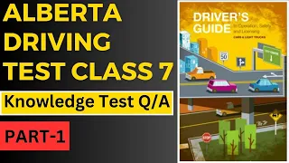 Alberta Driving Test Practice 2024 | Knowledge Test Questions Answers | Part-1